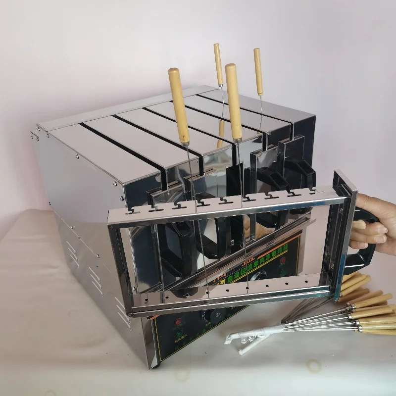 Barbecue Grill Machine Lamb And Meat Grill Machine Pig Kebab Baking Commercial Kitchen