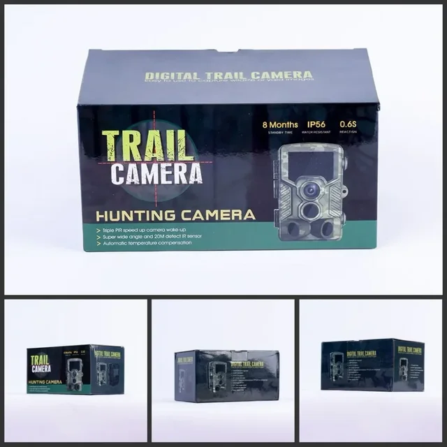 H881 Full HD IP56 Waterproof and Dustproof  Video Surveillance 3PIR Sensors Hunting and Scouting Camera for Wildlife Observation 5