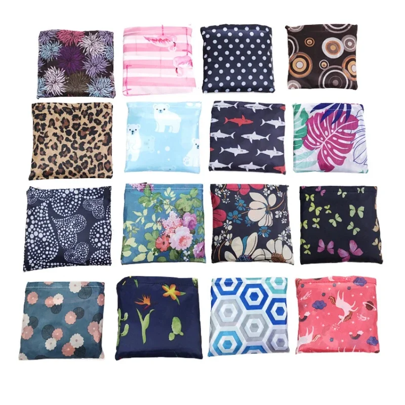 Eco-Friendly Reusable Foldable Nylon Shopping Tote Bag