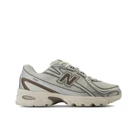 New Balance NB 740 V2 Chaussures de course basses unisexes Beige Argent U740MU2 3