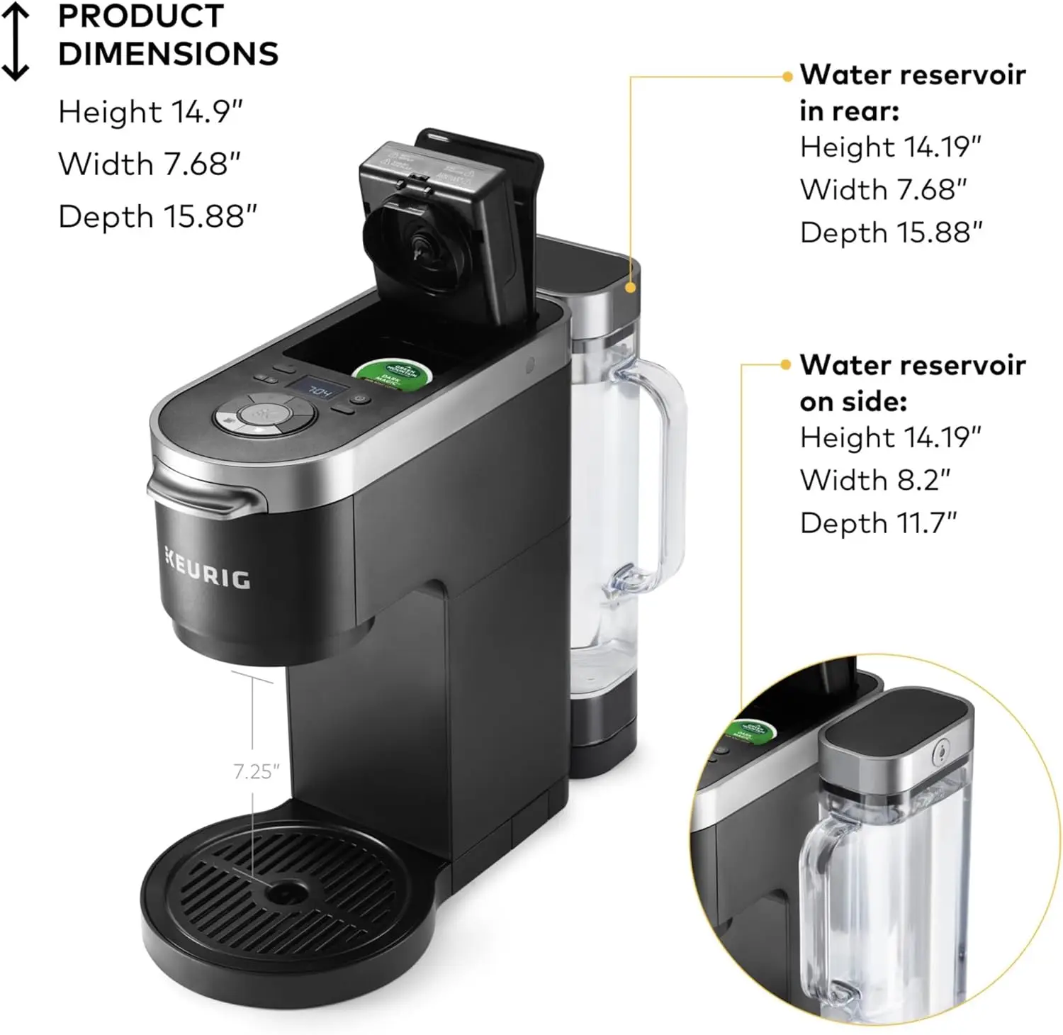 K-Duo Plus™ Single Serve & Carafe Coffee Maker 4