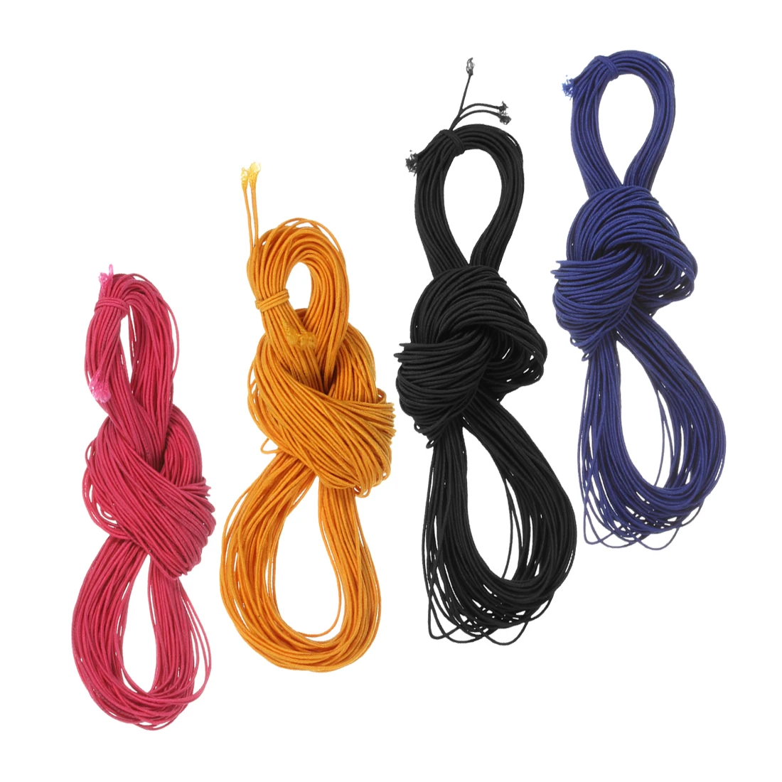 Colorful Braided Elastic Cord for Jewelry Crafting and DIY Accessories – 25 Yards