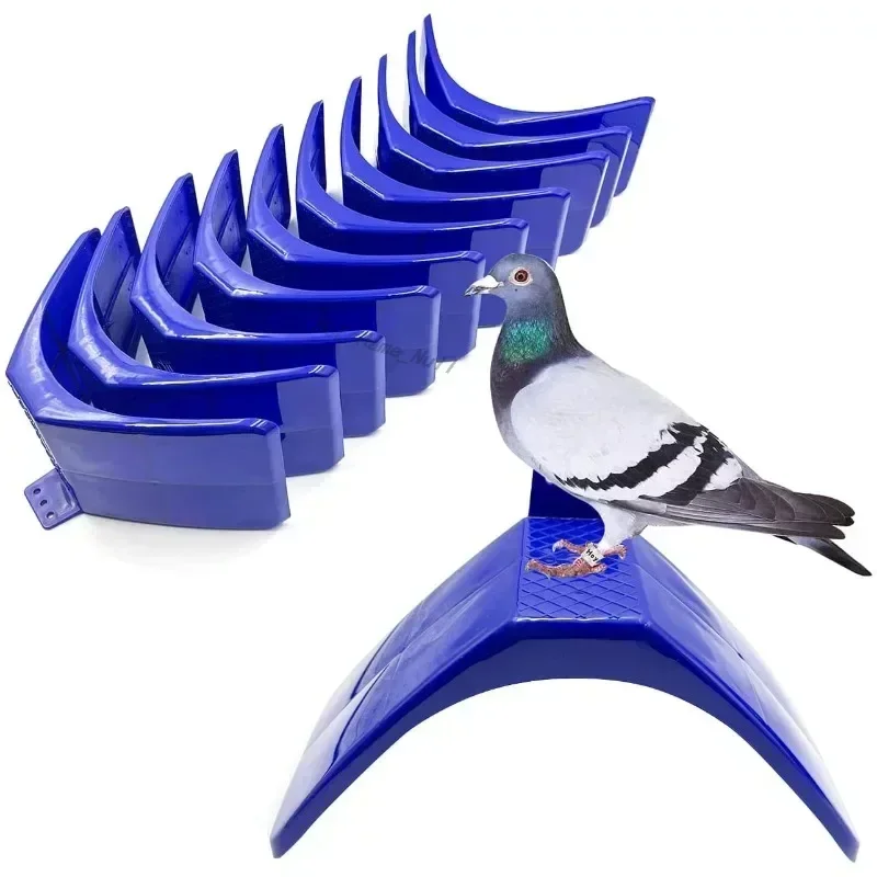 Frost and Heat Resisting and Long Service Life V Pigeon Bird Pet Roost Bird Equipment Racing Pigeon Stand Rest Stand