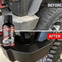 1pc Crystal coating for automotive use, plastic repair and retreading agent for black automotive interiors, repair coating 1