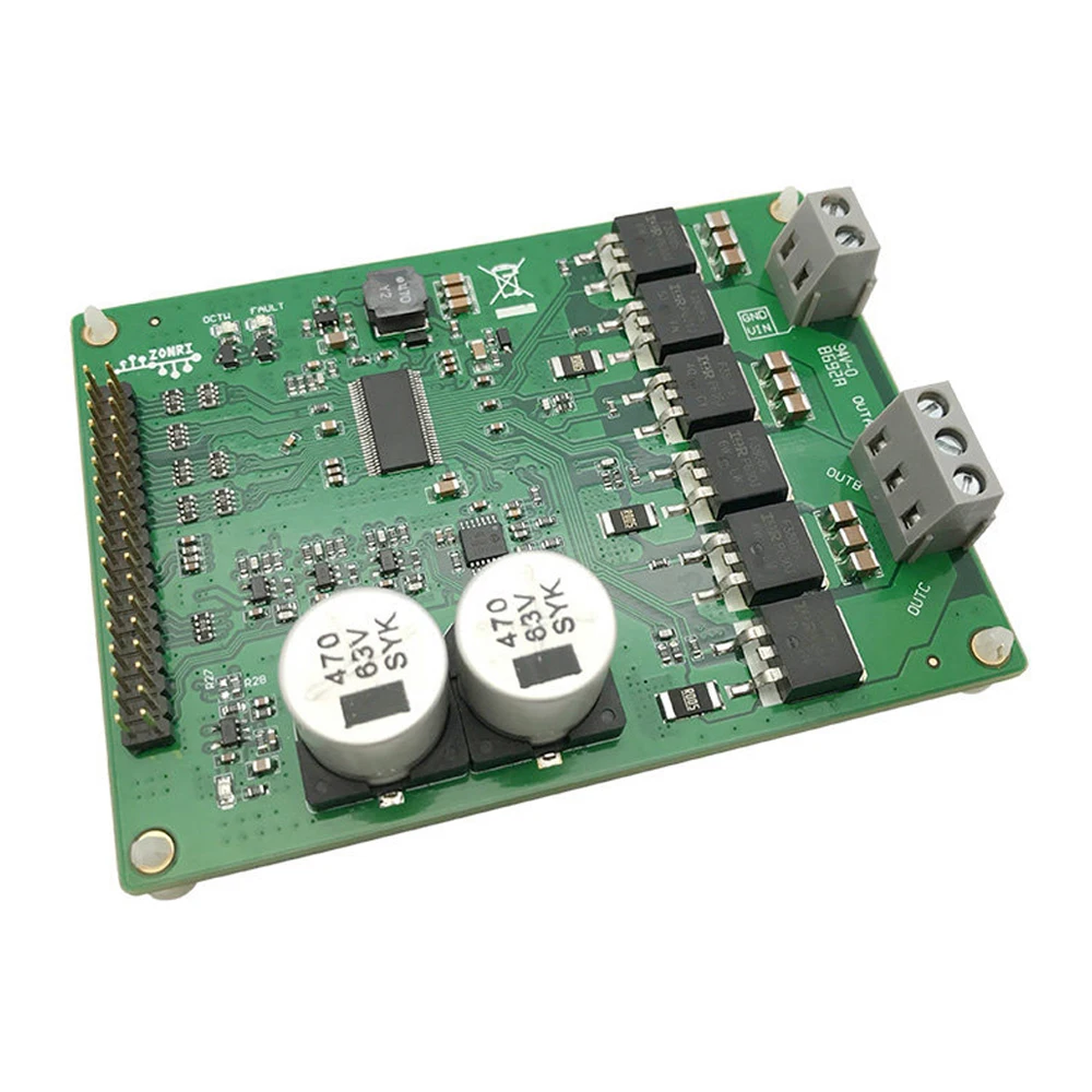 DRV8302 15A 모터 드라이버 모듈 ST FOC 벡터 제어 BLDC PMSM 브러시리스 드라이브 5.5-45V 입력 온보드 3상 전류 증폭기