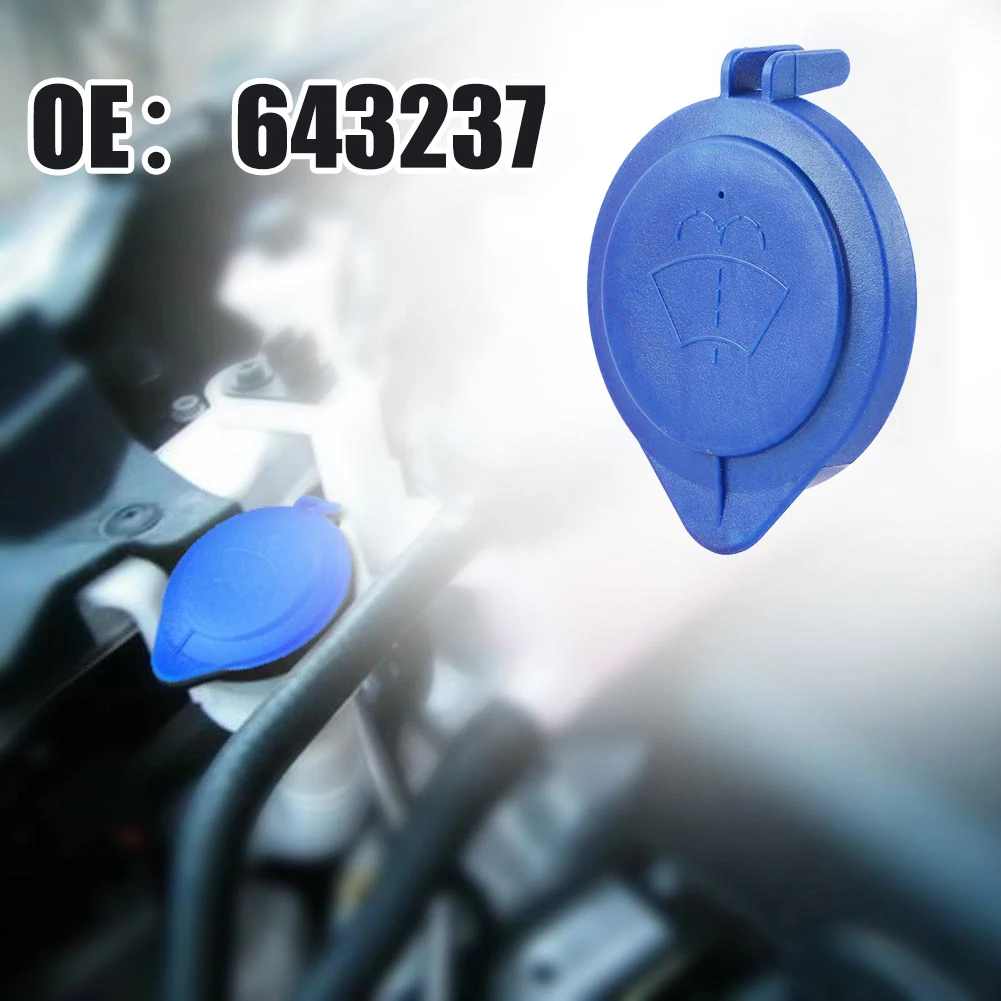

1x Blue Plastic Windscreen Washer Bottle Cap For 3008 407 5008 For C5 C6 #643237 Brand New And High Quality Parts & Accessories
