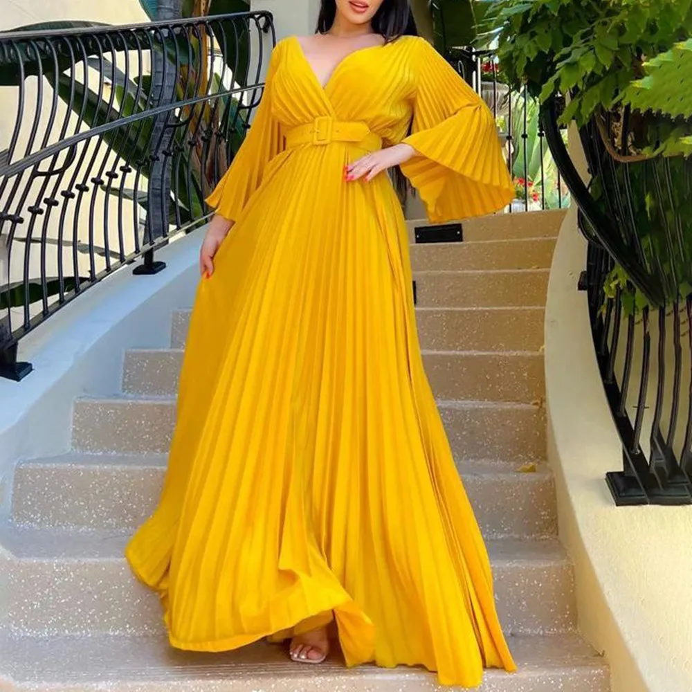 

Plus Size African Party Dresses for Women 2023 New Summer Chiffon Long Maxi Dress Elegant Kaftan Muslim Gown Africa Clothing