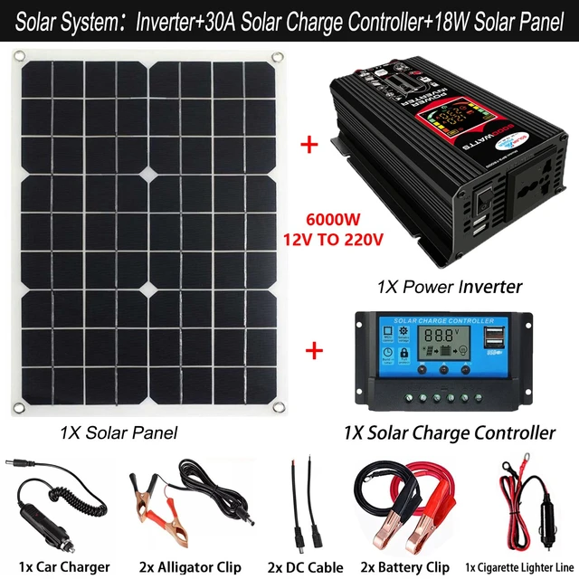 Kit Solar 220v - Células Y Paneles Solares - AliExpress