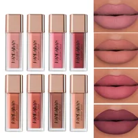 handaiyan 8 colors waterproof non-stick cups do not lose color matte mud lips fast drying lipstick matte lip glaze 1