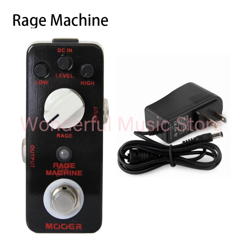 

Mooer MMD2 Rage Machine Heavy Metal Distortion Guitar Pedal True Bypass Full Metal Shell Effect Pedal Guitar Accessories