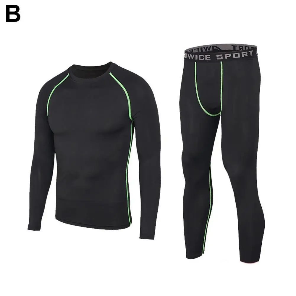 Kids' Sportswear Thermal Underwear Baby Quick Drying Boy Sportswear Compression Soccer Clothes Basketball Kids Clothing M5V3