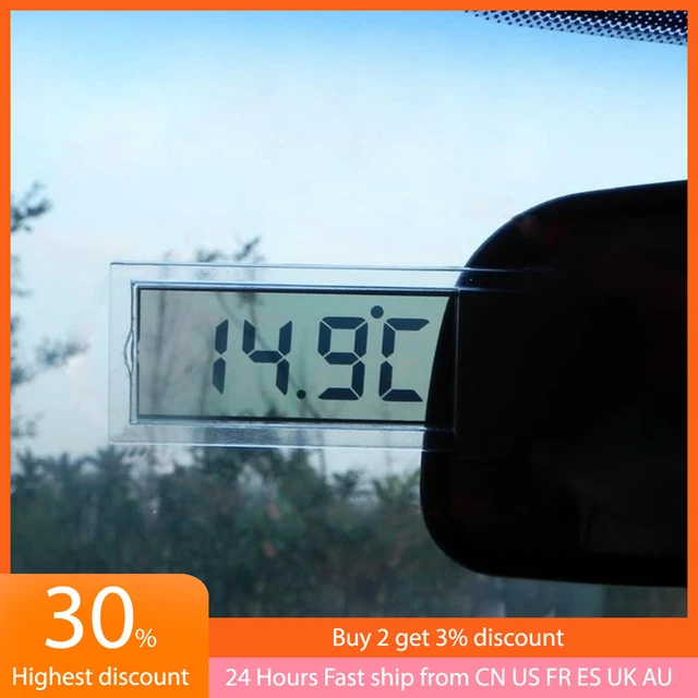 Digital Window Thermometer (2 Color Options)