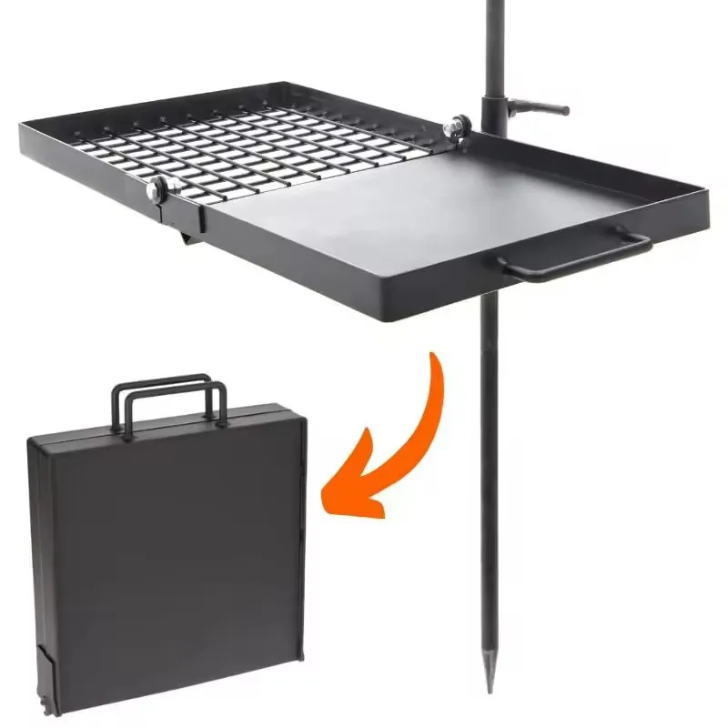 

Experience the convenience of the Outdoor Portable Foldable Campfire Rotisserie Grill, perfect for all your outdoor cooking