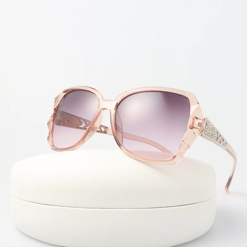 Vintage Square Sungasses Woman Brand Designer Gradient Sun Gasses Femae Fashion Big Frame Mirror Outdoor Ocuos De_voghion.com