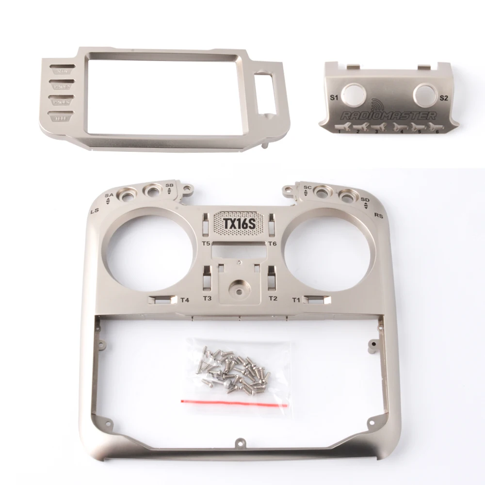 Coque avant RadioMaster TX16S Carbone - Remplacement Radiocommande