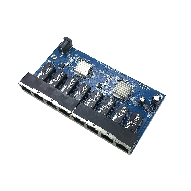 이더넷 네트워크 산업용 스위치 모듈, 5 포트, 10, 100, 1000M, 5V-16V