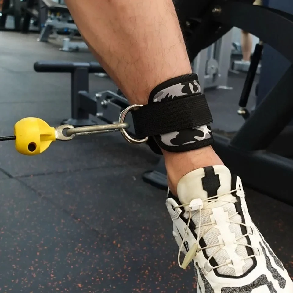 Ankle Wrist Cuffs Adjustable Padded Ankle Wrist Cuffs Glute Kickback for Cable Machine