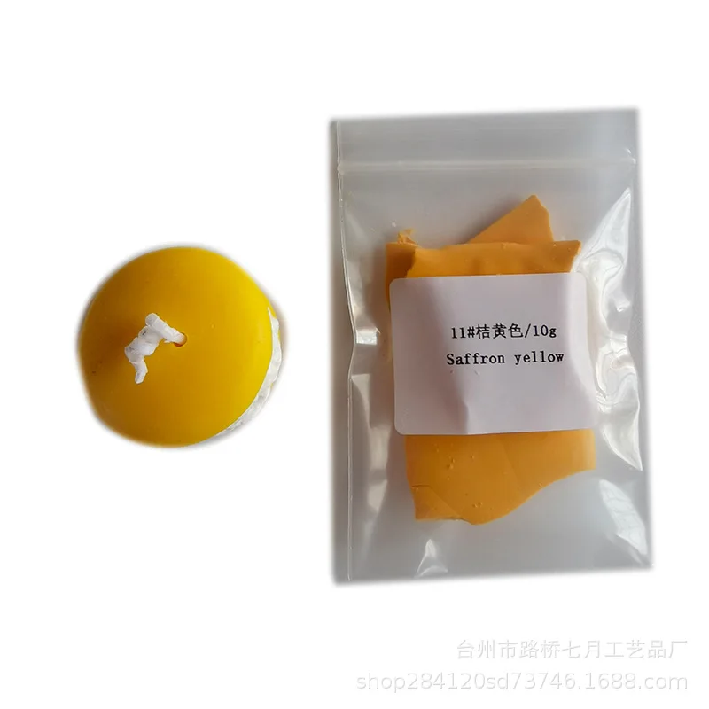10g Macaron Solid Candle Dye DIY Handmade Aromatherapy Soybean Wax Candle Making Supplies