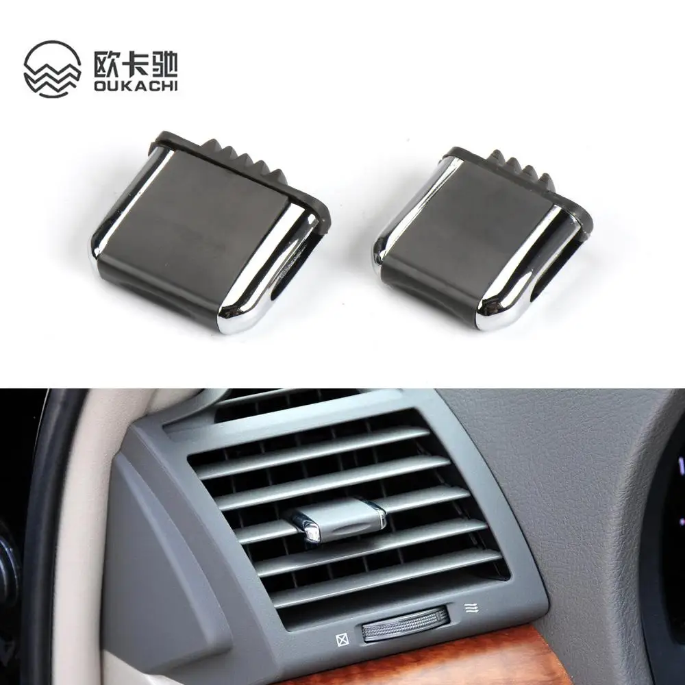 

Car Left Right Center Fresh A/C Vent Grille Louvre Blade Slice Air Conditioning Leaf Clip For Toyota Camry 2006-2011