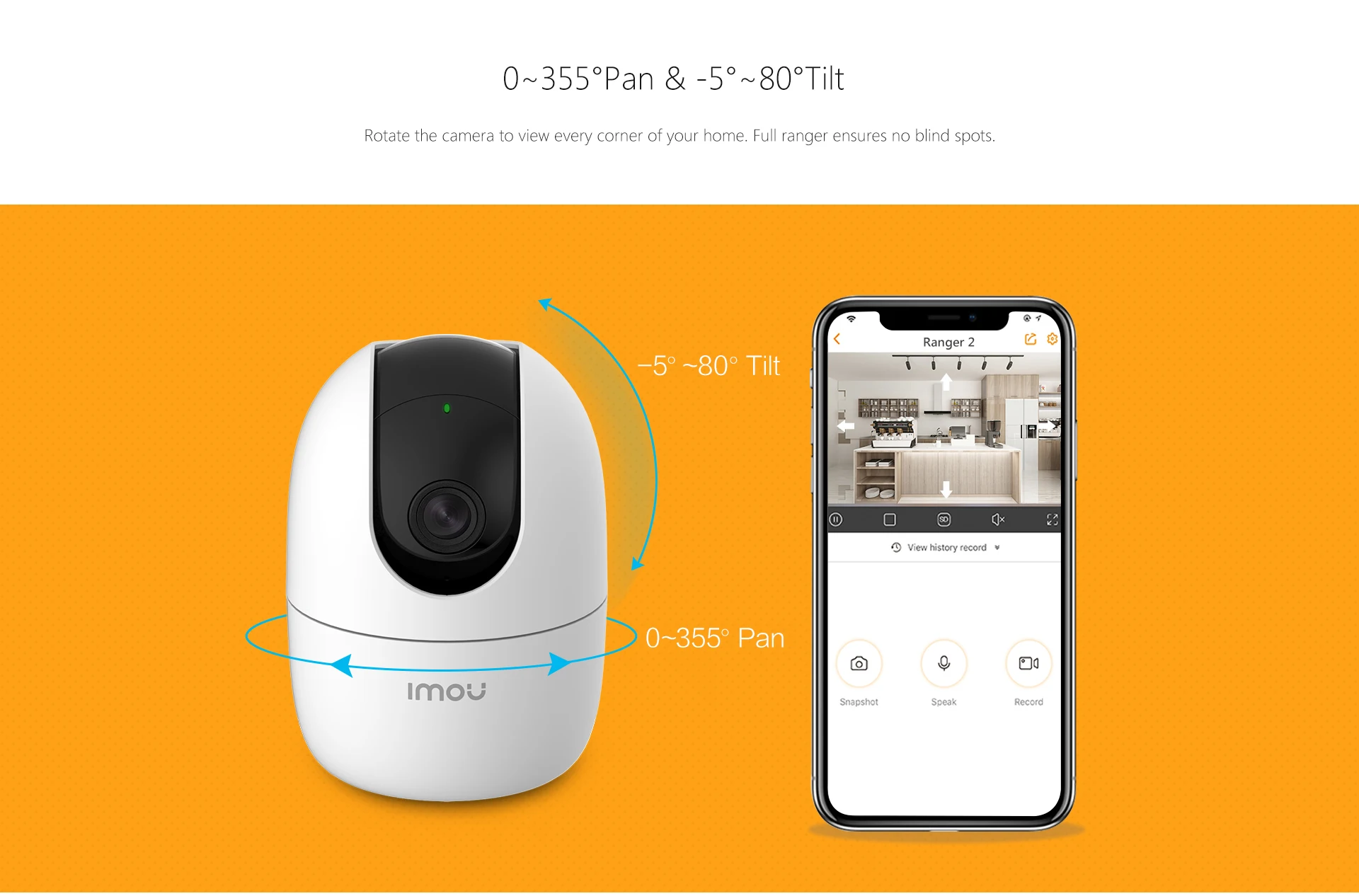 IMOU RANGER 2 : LA MEILLEURE CAMERA DE SURVEILLANCE WIFI + CABLE ETHERNET  !!! CLOUD / 360° / IA !!! 