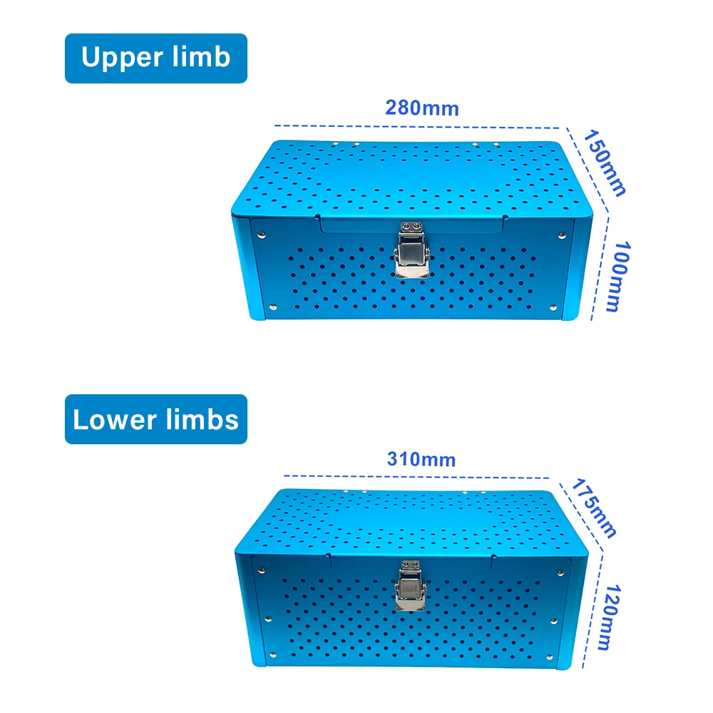 

Locking Bone Screw Case Orthopedic Screw Sterilization Box Case Bone Nail Placement Storage Box Autoclavable