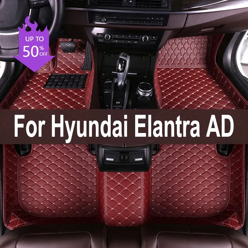 Car-Floor-Mats-For-Hyundai-Elantra-Avante-AD-MK6-2017-2020-Luxury ...