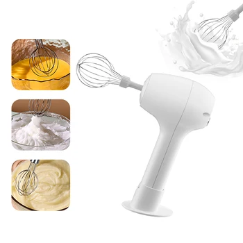 Wireless Portable Electric Food Mixer Automatic Whisk Dough Egg Beater Baking Cake Cream Whipper Kitchen Tool 1