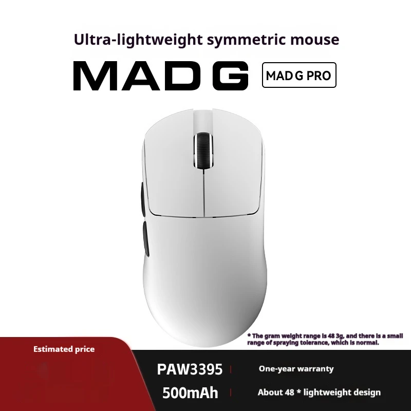 Madlions Mad G Wireless Mouse 8k Lightweight No Holes Custom