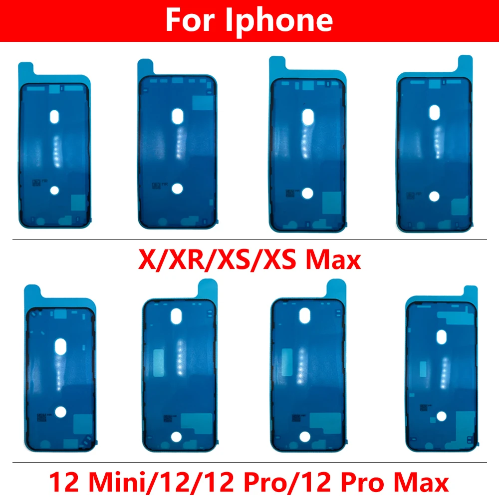 Adesivo Impermeabile Per Iphone 13 12 11 Pro Max X Xr Xs Max Display Frame Bezel Seal Tape Colla Parti Di Riparazione Adesive