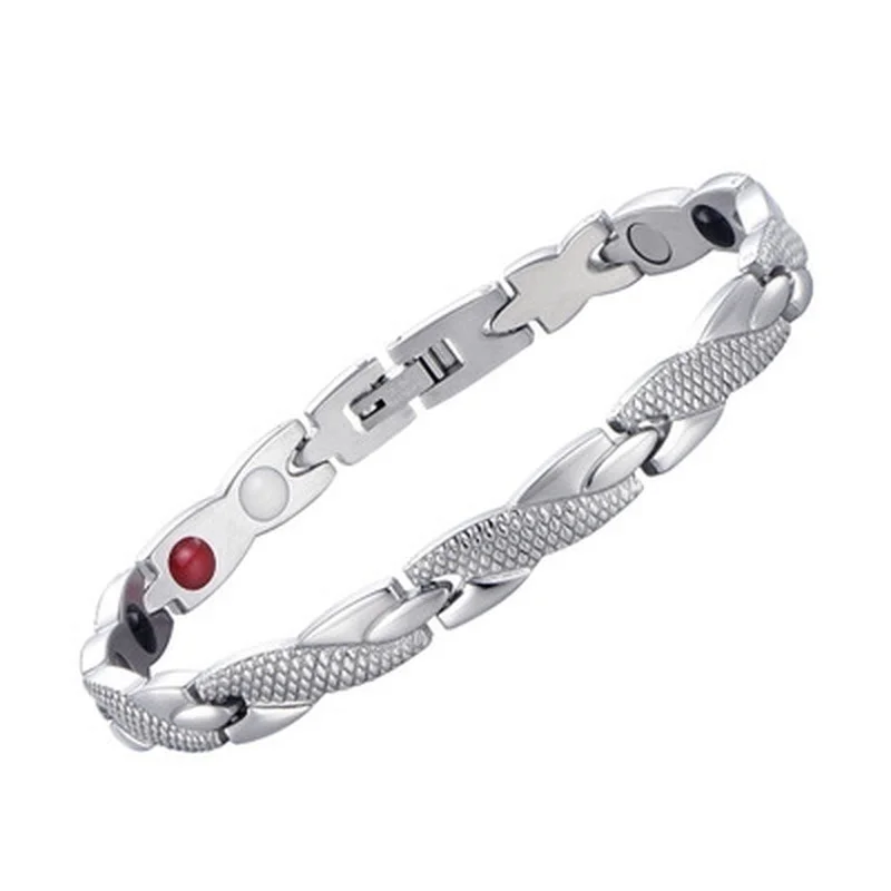Weight Loss Magnetic Bracelet For Men Twisted Magnetic Power Therapy Healthcare Slimming Jewelry
