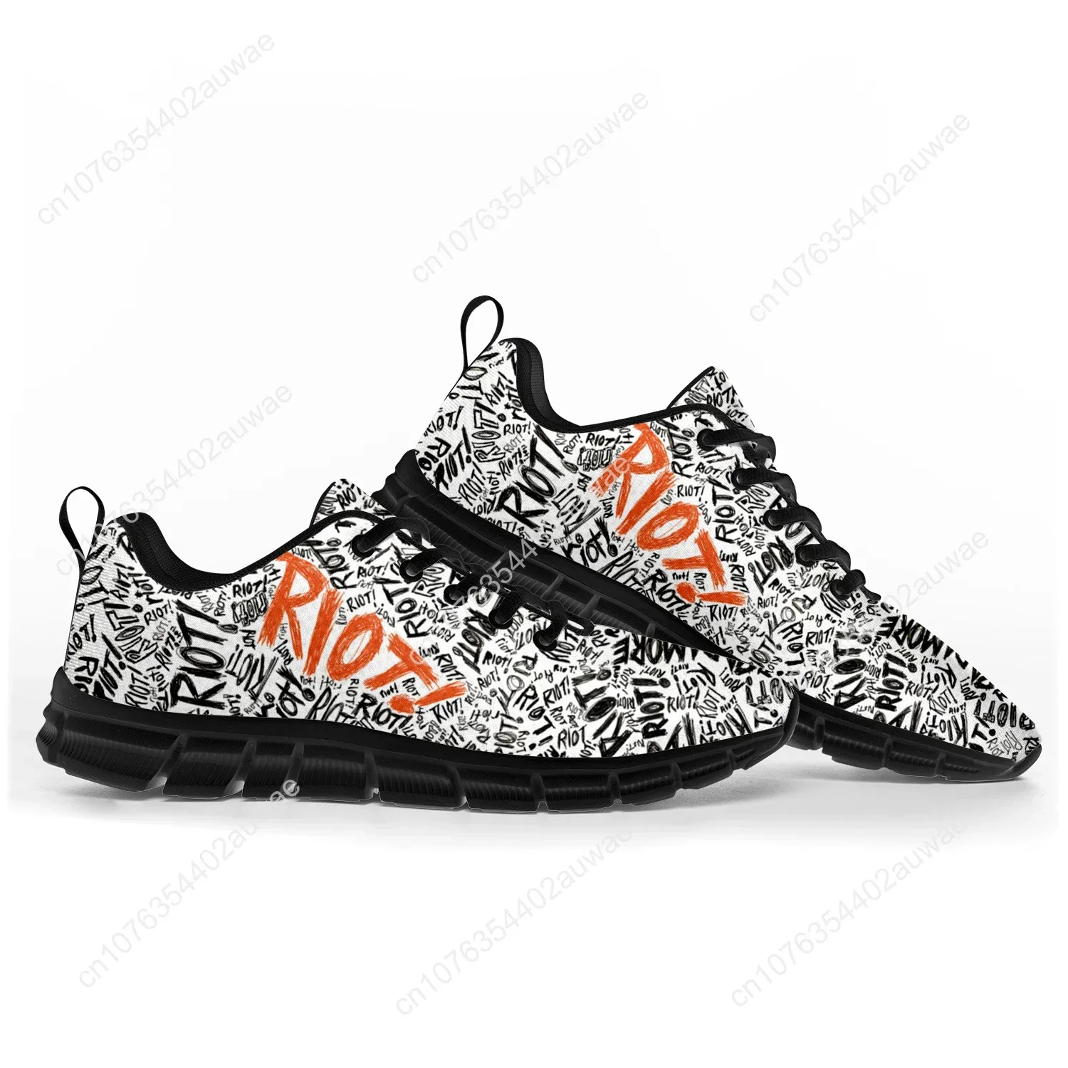 Paramore Rock Band Pop Sports Shoes Mens Womens Teenager Kids Children Sneakers Casual Custom High Quality Couple Shoes Black