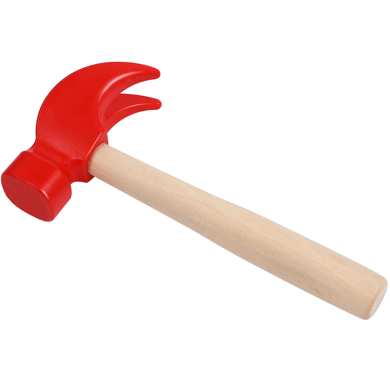Simulated Small Wooden Hammer Muscle Development Toy Tool Kids Educational Lightweight Knock Children Handle