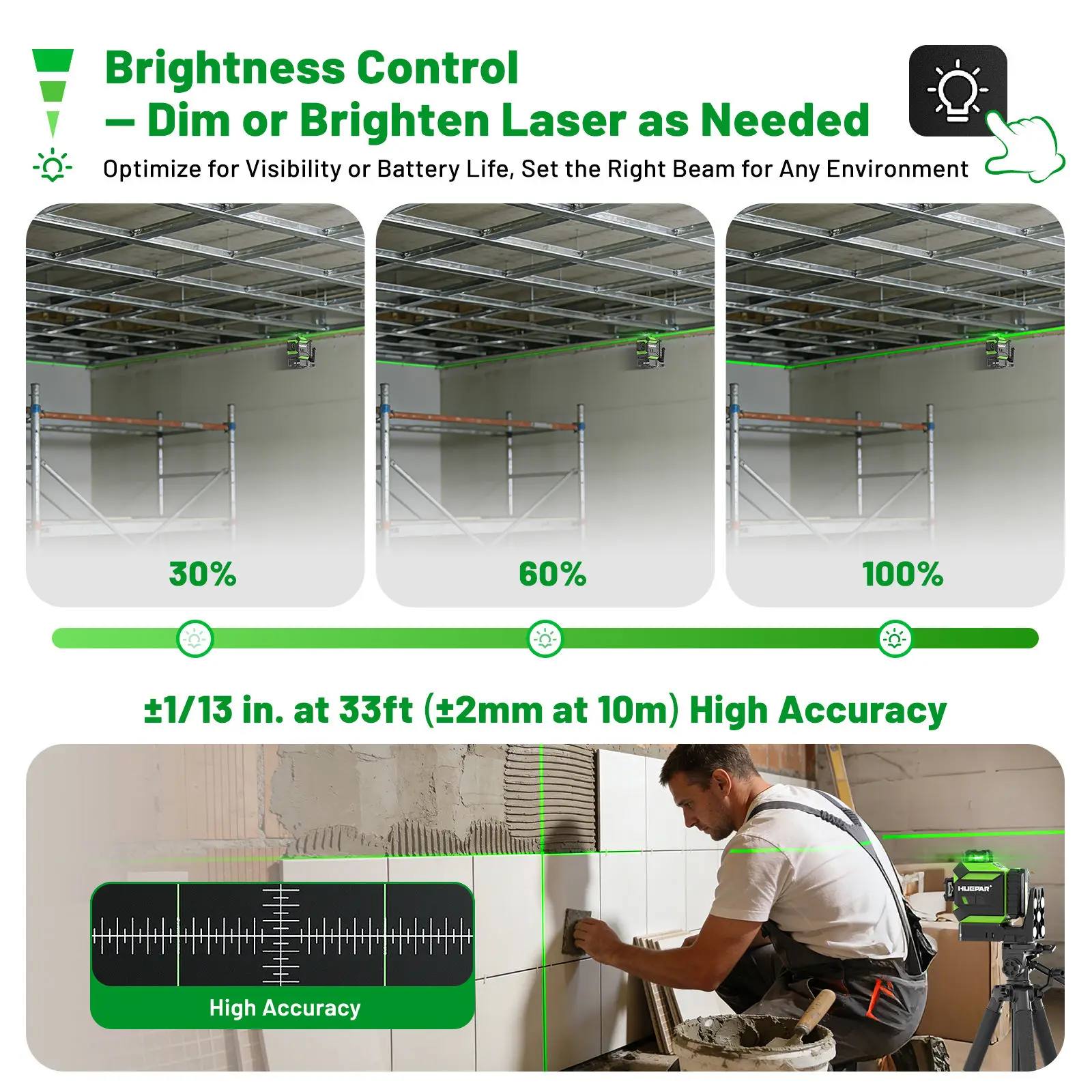 703TR Laser Level 3D 12 Lines Self Leveling for Construction Outdoor With Fixed