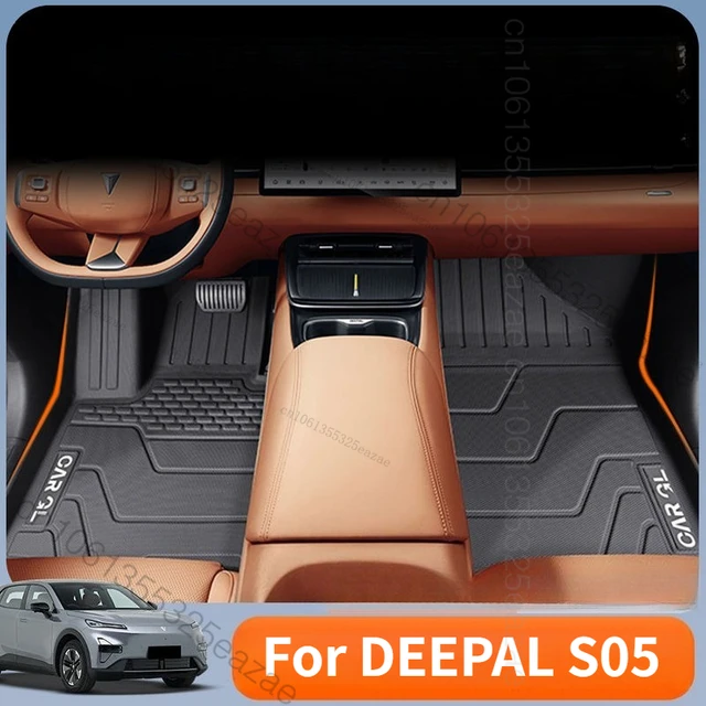 For DEEPAL S05 2025 Custom Floor Mats Full Coverage Cargo Liner Waterproof Leather Trunk Pad Auto Accessories 1