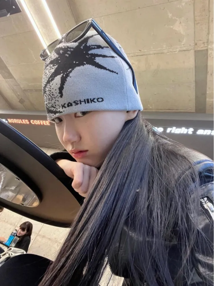 Phyps★韓国★人気★男女兼用★P JACQUARD BEANIE 2色 X-girl エックスガール / X-girl エックスガール 105253051001