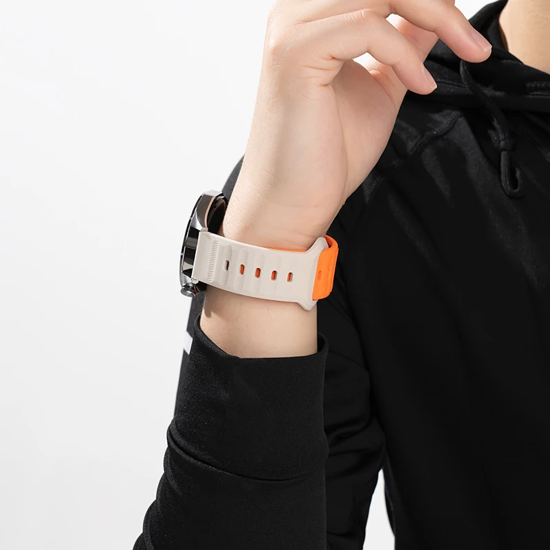Silicone Strap Bracelet - 20mm/22mm Adjustable Size