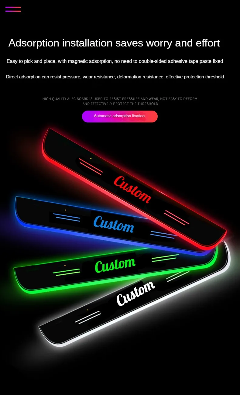 Bloom Car LED Door Sill 2.0