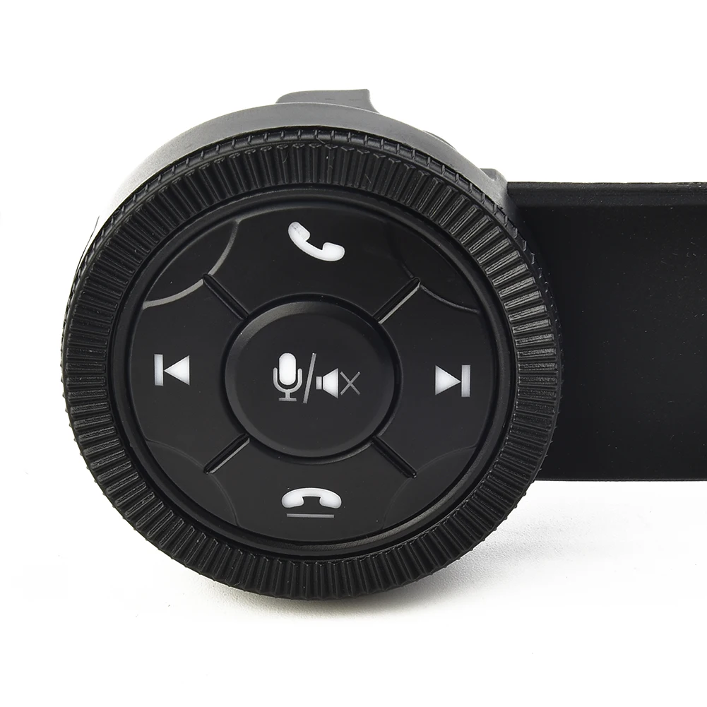 

1Pc Universal Smart Wireless Car Steering Wheel Control Button Remote Controller For Car Radio Music Player DVD GPS Navigation