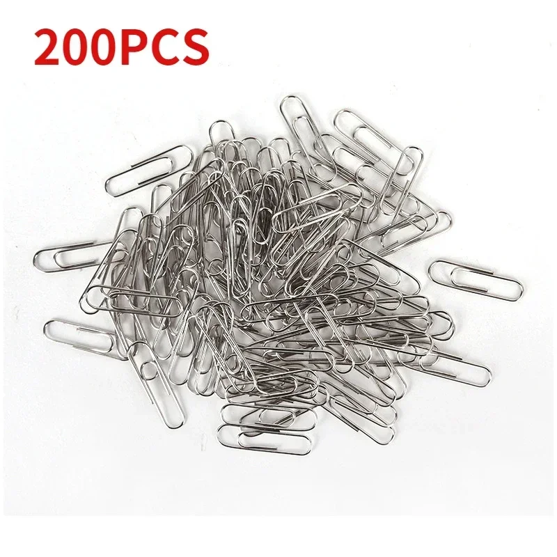 Premium Metal Silver Paper Clips for Office and School Supplies