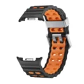 Black Orange Silver