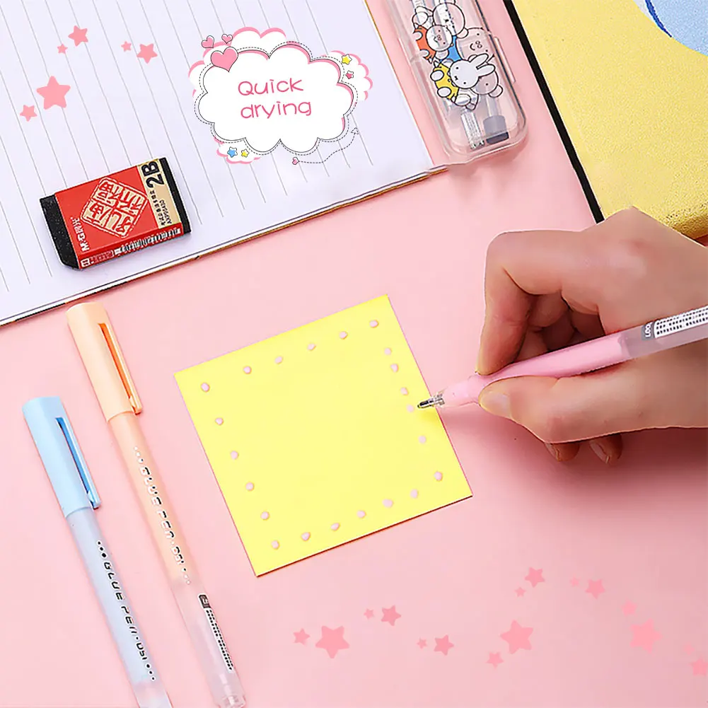 Glue Pen Solid Glue Stick Pen-shaped Handmade Glue Pen Dot Candy Color Quick-drying High Viscosity Students Scrapbook Stationery 3