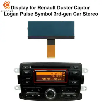 Pantalla LCD de Radio estéreo para coche AGC-1220RF-A AGC-0060RF-A para Renault Duster Captur Logan símbolo de pulso 3. a generación Dacia Lada Xray 1