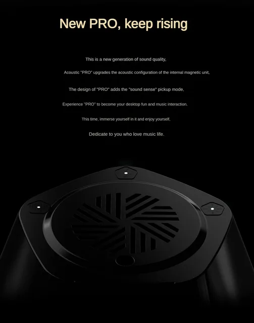 ヴェノム磁気流体スピーカー、ビジュアルリズム音楽ピックアップ