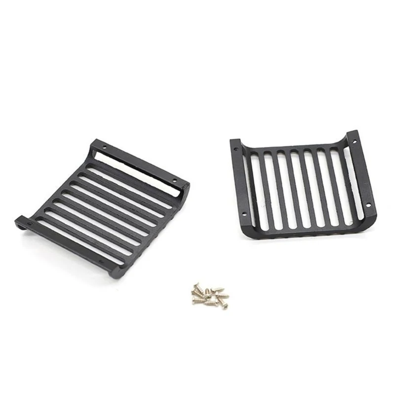 

Metal Front Lamp Light Guards Guard Grille Headlight Cover Replace for TRX4RC DropShipping