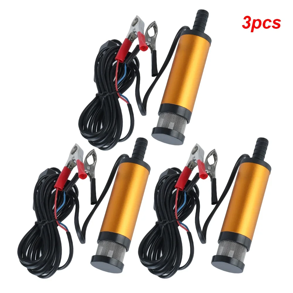 ตัวเลือกสินค้า ปั๊มถ่ายโอนไฟฟ้า 12V 12 ลิตรต่อนาที สำหรับน้ำมันดีเซล น้ำ เชื้อเพลิง เปลี่ยนถ่ายน้ำมัน รถบรรทุก เรือ รถยนต์ ปั๊มอเนกประสงค์
