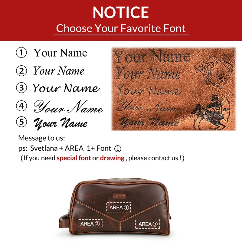 Makeup Bag Crazy Horse Genuine Leather Travel Makeup Bag Men's Vintage Leather Cosmetic Cases Luxury Washing Storage Toiletry Bags