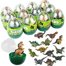 

12 Pack Jumbo Eggs with Dinosaur Pull Back Cars Easter Party Favors for Kids Toddlers Easter Basket Stuffers Kids Boys Birthday