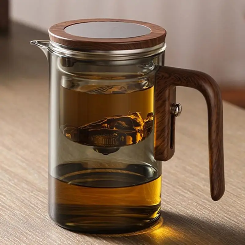 Elegant Glass Teapot with Infuser 600ml
