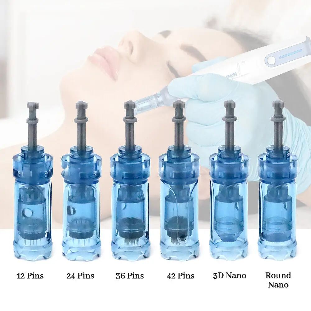 Dr. Pen M8S A8S A9 Cartridge 12/18/24/36/42pin 3D Nano Anti-Back Flow Design Bayonet Cartridge for Drema Pen M8S A8S A9