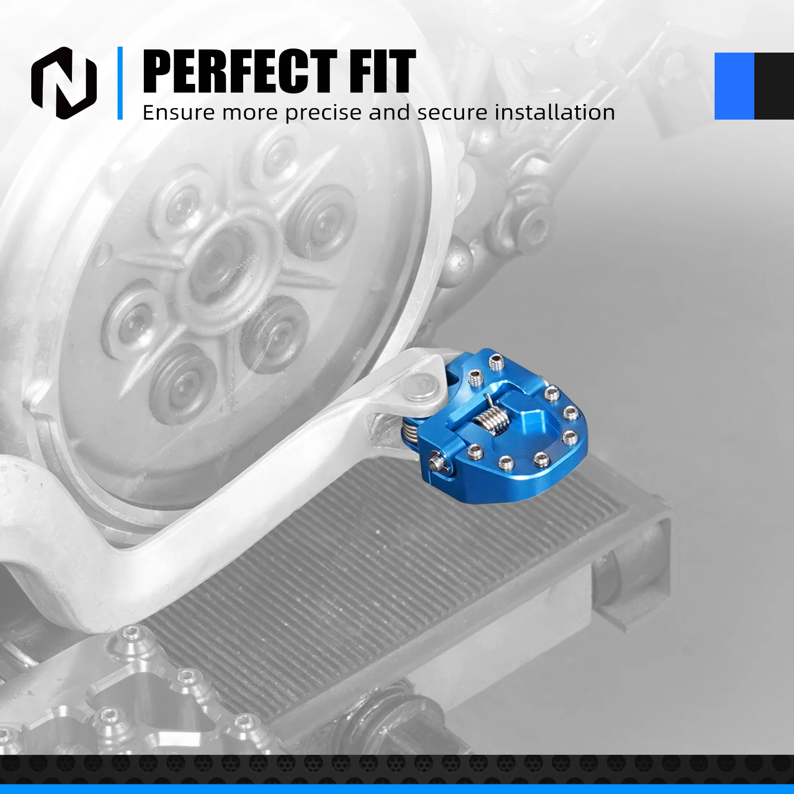 Für Suzuki DR-Z400S 2000-2024 Klapp Hinten Bremspedal Schritt Schalthebel Spitze DRZ400 DRZ400E DRZ400SM DR-Z400 E S SM 2023 – Detail 11